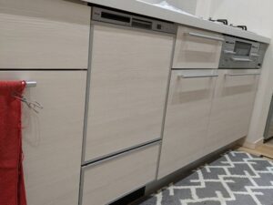 静岡キッチン取付け隊　食洗機の無理やりリフォーム術　施工後